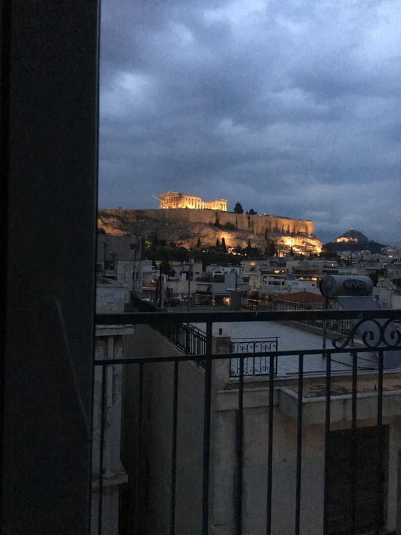 אתונה Mind-Blowing Acropolis View Apt מראה חיצוני תמונה