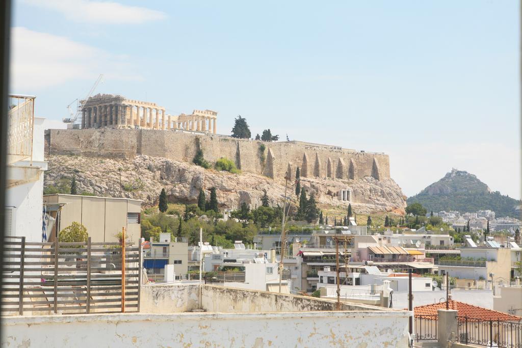 אתונה Mind-Blowing Acropolis View Apt מראה חיצוני תמונה